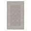 Light Gray Tonal Check Rug-2081866908