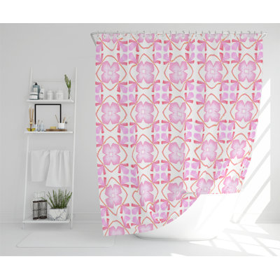 Bruzios Polyester Shower Curtain Set