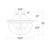 Glass Semi Flush Mount