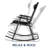 Outdoor Rocking Lounge Chair-1562589062