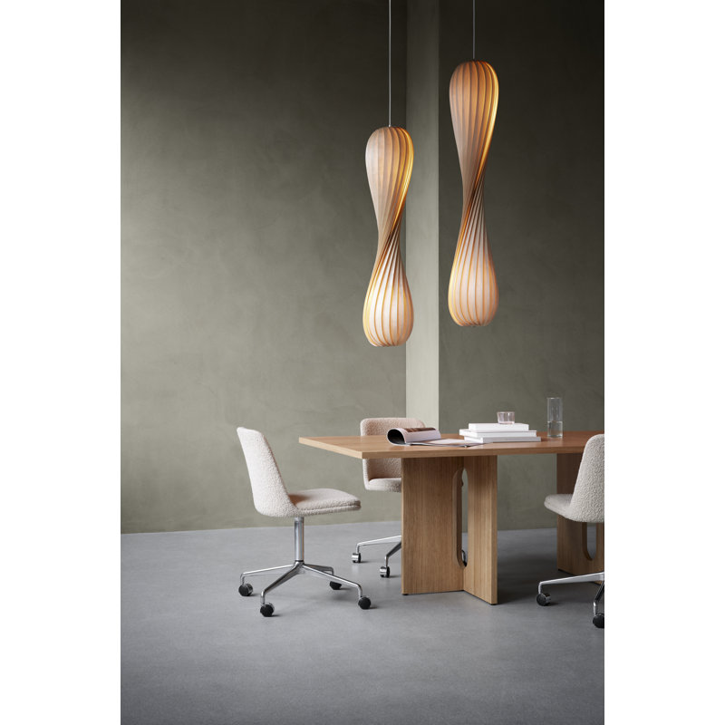 TR7 Pendant, Natural, 57.09" H x 9.84" W x 9.84" D