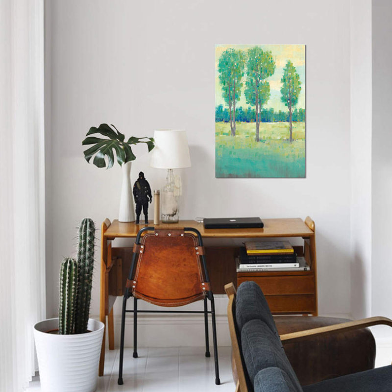 « spring day ii », impression sur toile, H 18 po x l 12 po x P 1,5 po, Toile tendue, Pas de tapis
