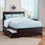 Lit plateforme en bois massif Kindig Cottage avec pied de lit et tiroirs de rangement assortis-96144280-23570258