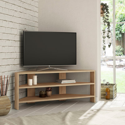 Beene TV Stand for TVs up to 49" Stylish Corner Media Unit