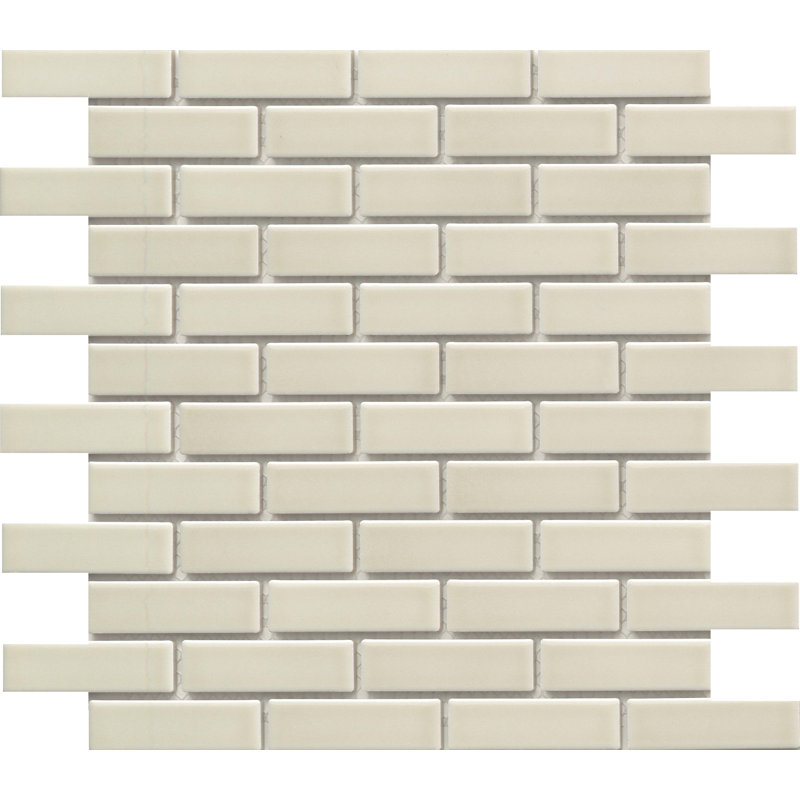 Savvy™ 11 In. X 12 In. Glossy Porcelain Floor And Wall Tile (13.86 Sq. Ft./Case), Oat 