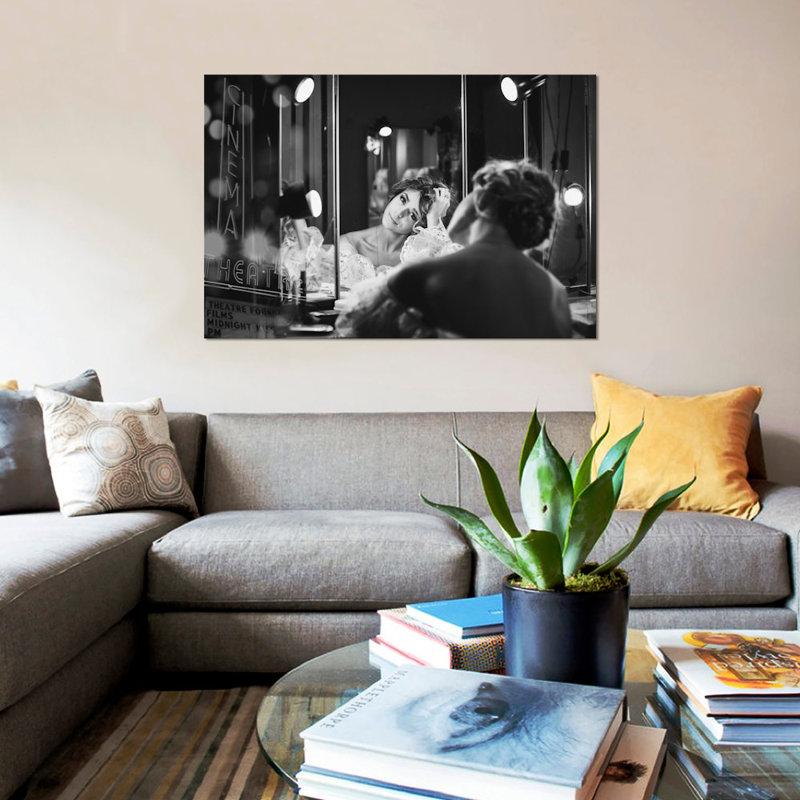 " Backstage " by Alex Gusev, 12" H x 18" W x 1.5" D, No Mat, Wrapped Canvas