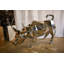 Statue moderne en acier inoxydable 80 po x 49 po x H 49 po Wall Street