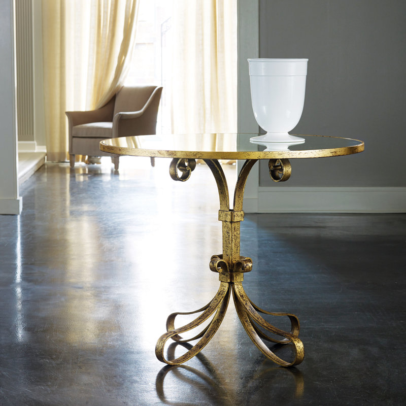 Provence Glass End Table