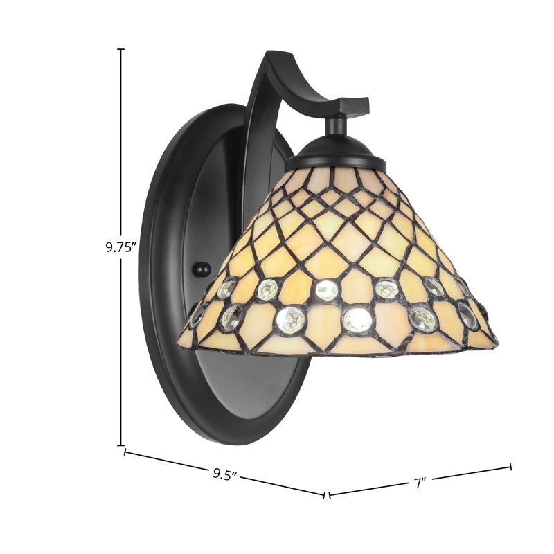 Zilo Wall Sconce, Matte Black