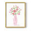 Boho Pinwheel Bouquet I, reproduction encadrée - bois massif-340889214