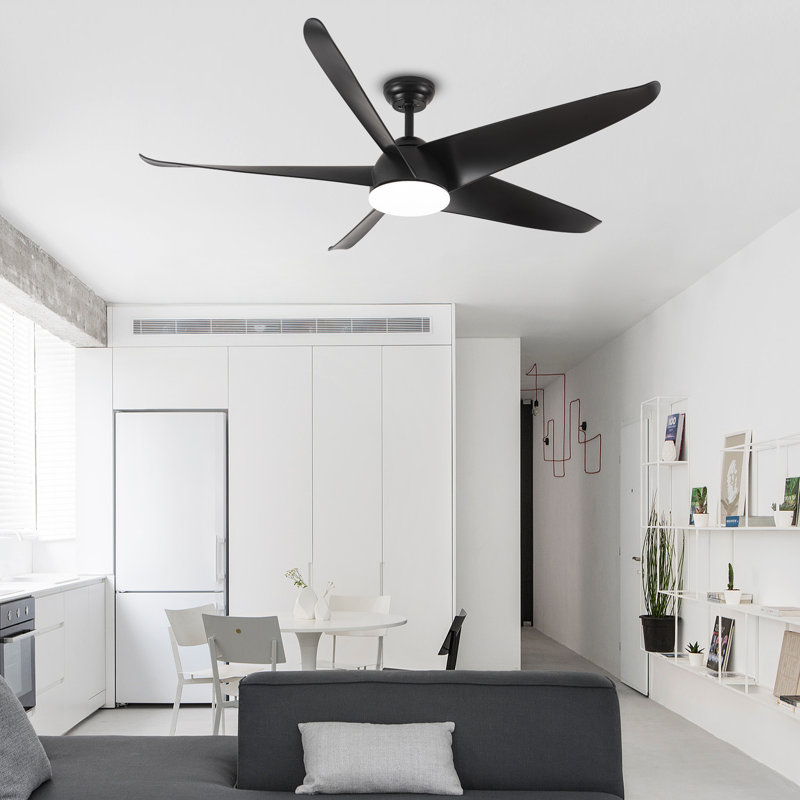 Kaylanie 60'' Ceiling Fan with LED Lights