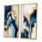 Abstract Geode Gold And Blue Marble - Marble Abstract Wall Decor Set Of 2-1920878407-1920878405