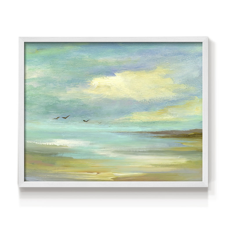 Drifting -Framed Print - Restickable, H 8 po x l 10 po, Blanc