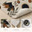 Botanical Celestial Non-Slip Washable Kitchen Mats