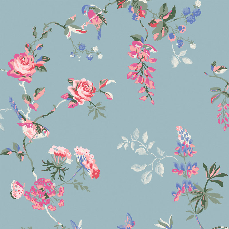 Cath Kidston Birds & Roses Summer, Blue