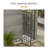 Pivot Frameless Shower Door with Pattern Tempered Glass-129439716