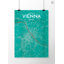 Vienna City Map - No Frame Print-1363227787