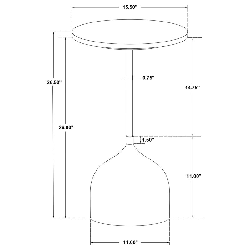 Table d'appoint Colima