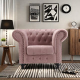 Modern Simple Pink Sofa