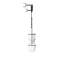 Triflora Hanging Planter, Adjustable Ropes with Rod – Set of 3-1555112121-1555112127