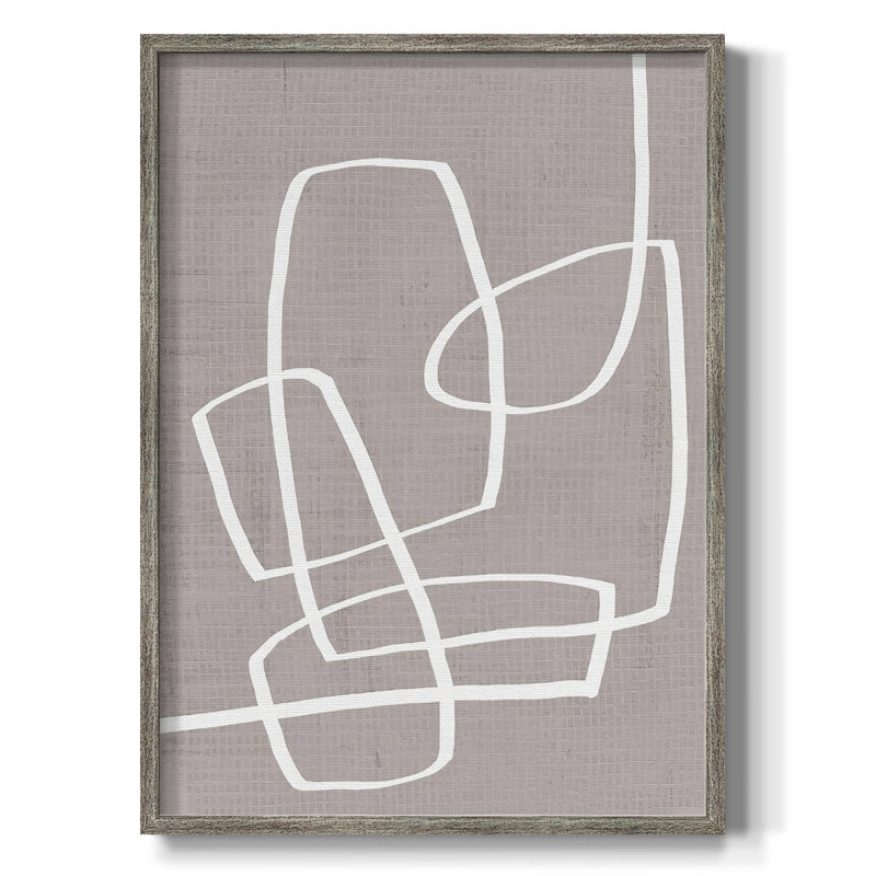 Lin Lin Roundabout II, reproduction encadrée - bois massif, H 11 po x l 9 po