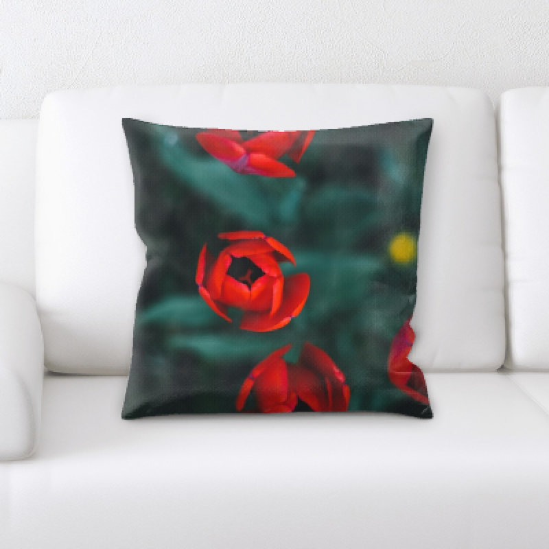 Microsuede Throw Pillow
