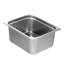 17 Storeys 6 Pack Hotel Pans, 1/2 Size Anti-Jam Steam Pan, 6-Inch Deep Table Pan