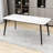 Tranesha Porcelain Dining Table, Ceramic Table for Dining Room-1640550147