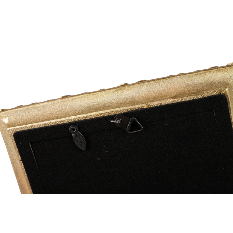 RESIN PHOTOFRAME, 13cm x 18cm, Gold