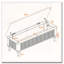 Banc de rangement avec repose-pieds 50,8 pouces-547556005