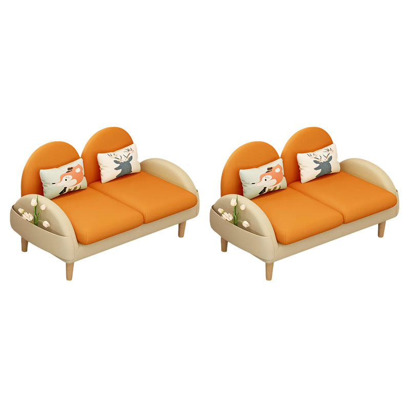Banc de rangement Casual, Orange