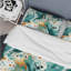 Ensemble de housse de couette Emerald And Cream Ink Splash-1771948158