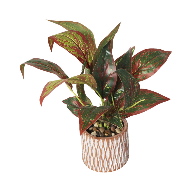 Plante à feuillage artificiel en pot 14,1 po Sumner