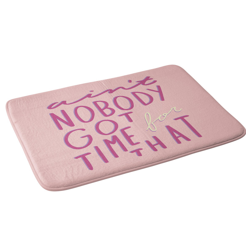 Tapis pour salle de bain aint nobody