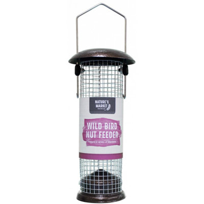 Metal Hanging Tube Bird Feeder