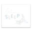 «Lets Sleep Moon», art sur toile-1762988035