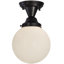 Schoolhouse & Early Electric 1 - Light Semi Flush Mount