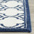 Ammundsen Geometric Area Rug in Ivory/Navy-614841582