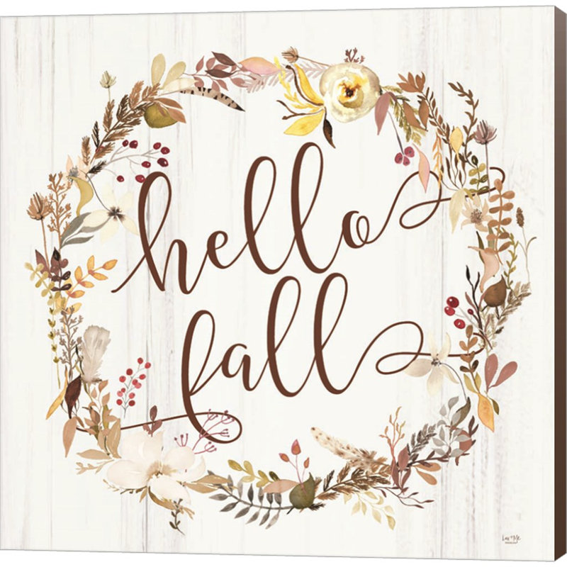 Fall Wheller Rosalind Wheeler Hello Fall by Lux + Me Designs - on | Wayfair