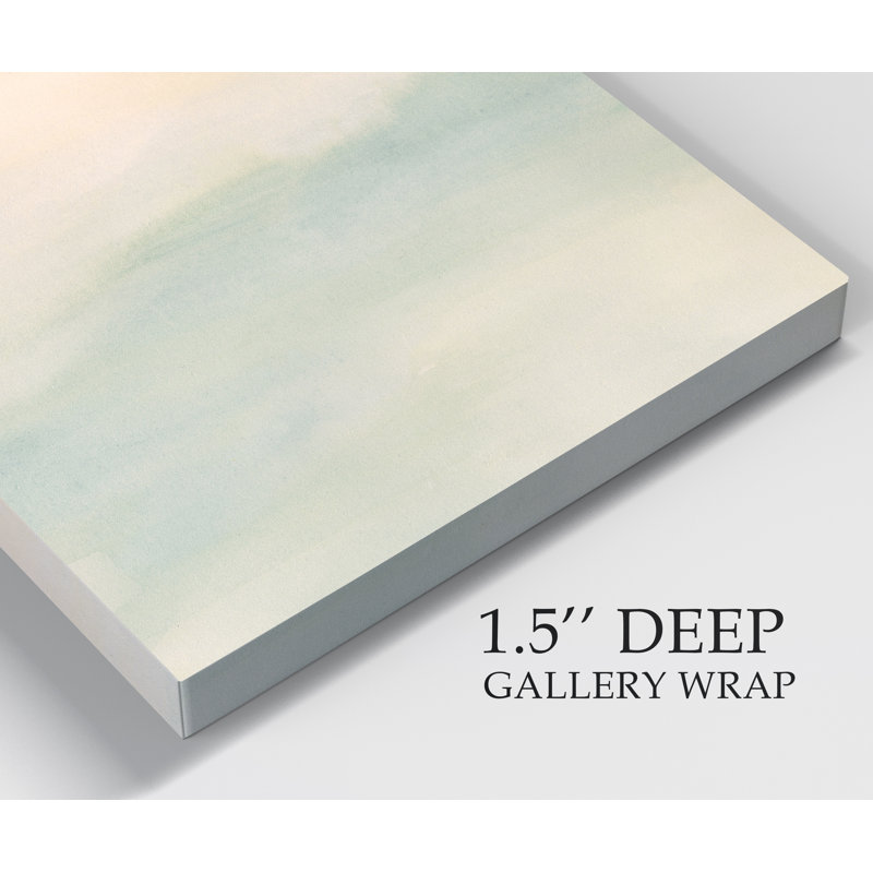 «Island Calm I», reproduction d'art sur toile, H 20 po x l 16 po x P 1 po, Toile tendue