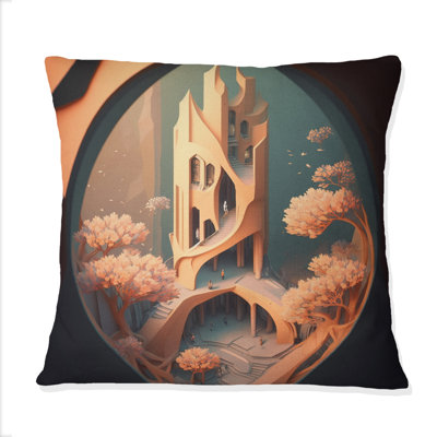 Coussin Futuristic Designs V - Towers
