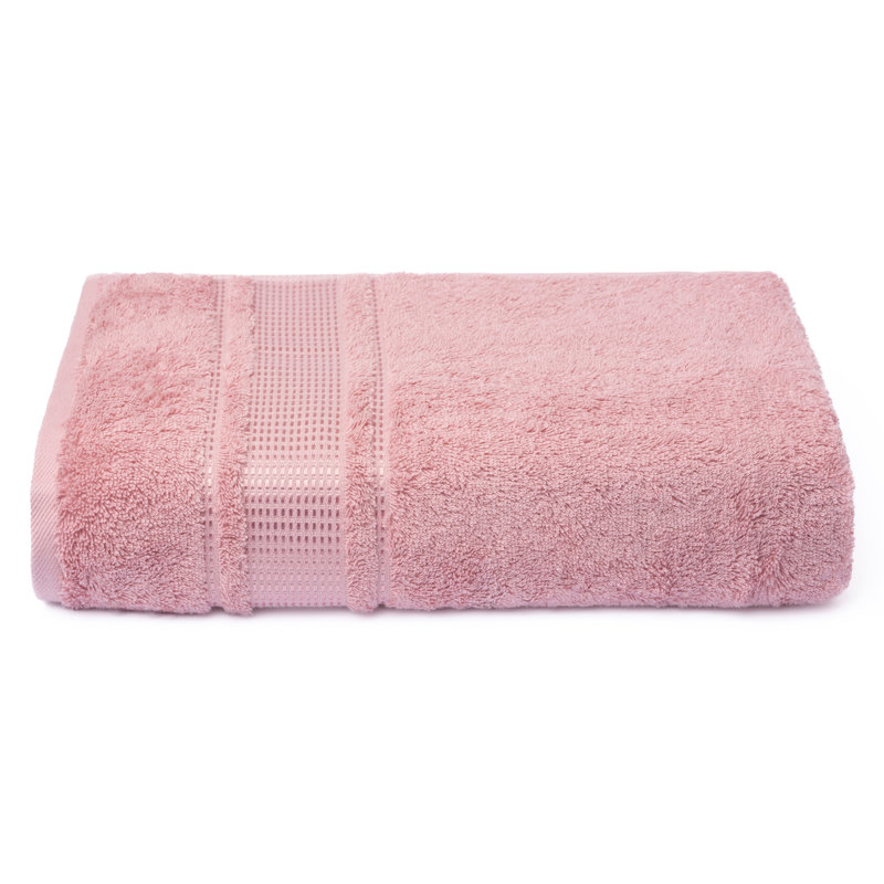 Turkish Cotton Bath Sheets Towels, Pink