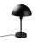 Modern Industrial Table Lamp, Black Metal Body, 7.9 x 7.9 x 13.8 inches | Ø7.9 inches Shade, 0.8 inches Base Plate | 6.6 ft Cable with On/Off Switch, E14 Socket (Max 40W) | Stylish Lighting for Home & Office Décor-1975289035-1975289047