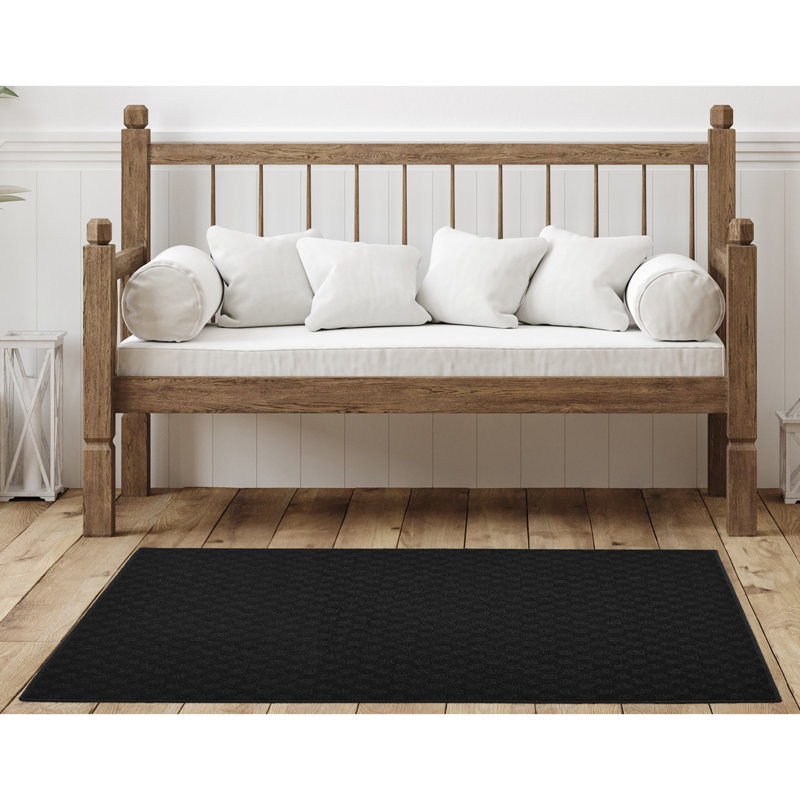 Rectangle Resa 5'x7', 3'x4', 24"x60" Area Rug with Non-Slip Backing