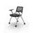 Adda 2 Person Conference Meeting Table with 2 Chairs Complete Set