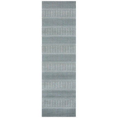 Tapis rayé tissé à la main Amritpal