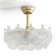 20'' Crystal Ceiling Fan With Light Kit And Remote Control