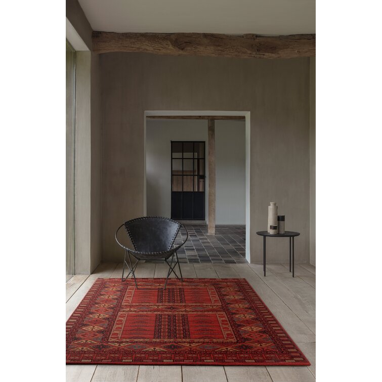 Lark Manor Oriental Machine Woven Wool Rug & Reviews