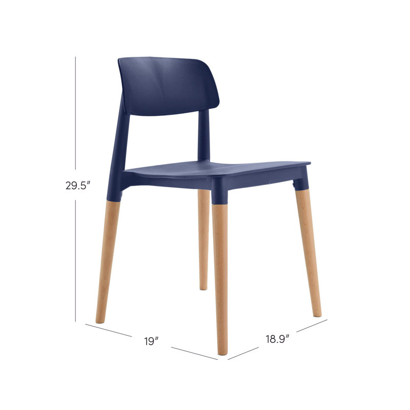 Chaise d'appoint Jago, Marine, 2