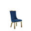 Chaise d'appoint rembourrée Felizardo en gris foncé-302160946-302160944